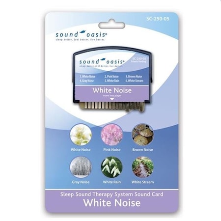 Sound Oasis Sound Oasis HC-SC250-05 White Noise Sound Card for S-550-05 Sound Therapy System HC-SC250-05